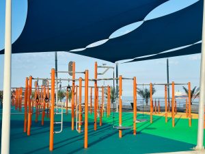 Fitness en playa las almejas