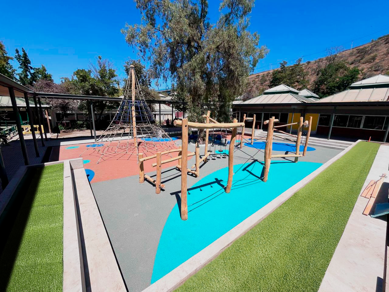Repensar el recreo: cómo diseñar un patio escolar que funcione para todos. 3 Colegio St George